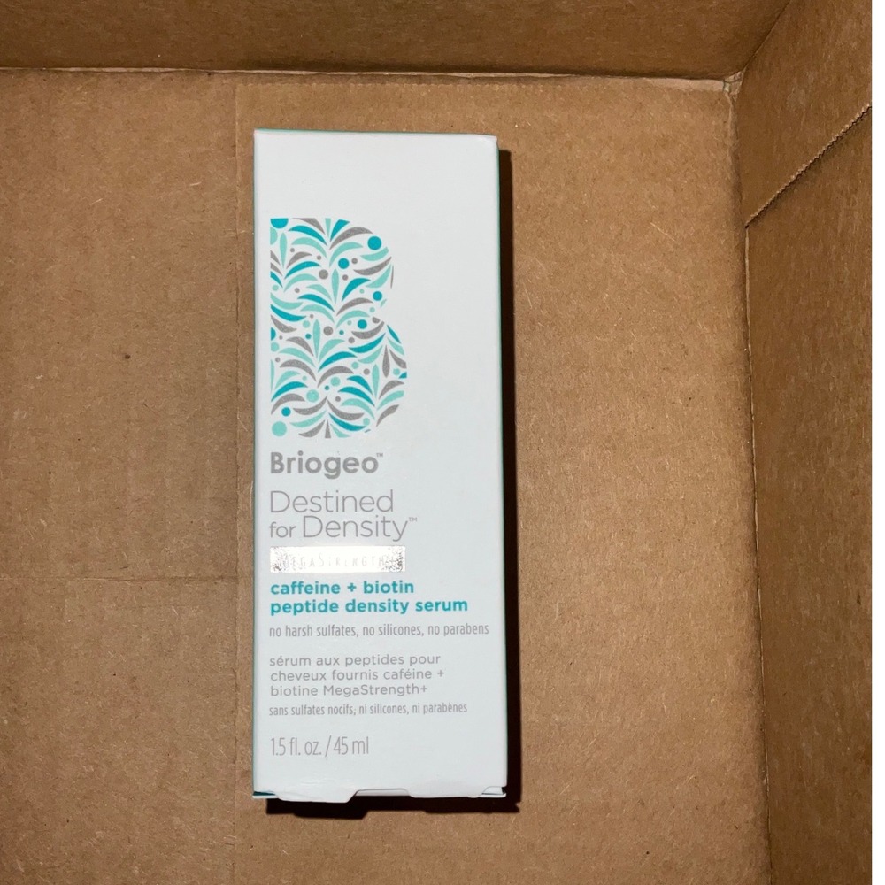 Briogeo Destined for Density Serum Caffeine Biotin Peptide Scalp Treatment hair